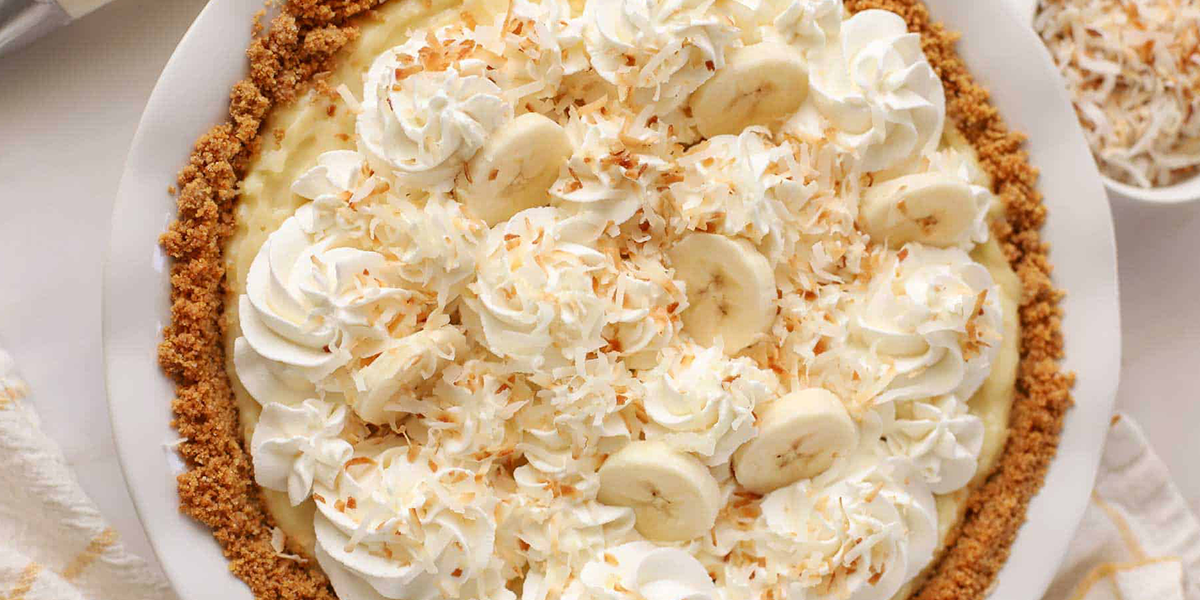 Banana Coconut Bliss Pie – A Tropical Symphony of Flavors